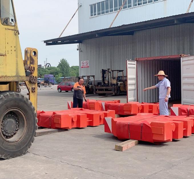 Liebherr Cranes Counter Weights Vacuum Casting Products 10000 kg