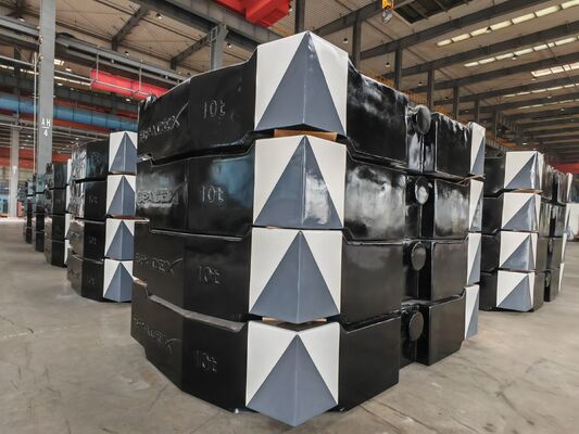 OEM Vacuum Casting GG150 10000kg Crane Counter Weight