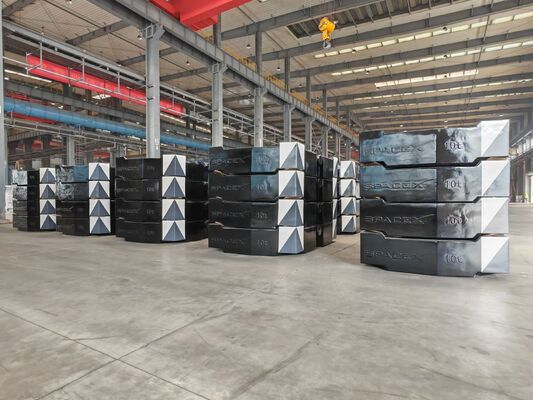 OEM Vacuum Casting GG150 10000kg Crane Counter Weight