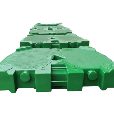 Customized Gray Iron 10000kg Sand Casting GG150 Counter Weight for Industrial Machinery