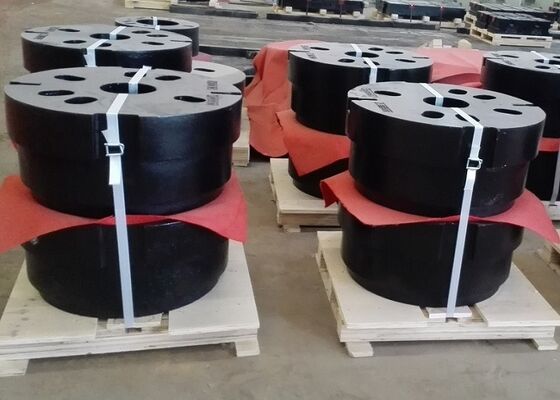 OEM High-Quality Sand Cast Iron Wheel Counter Weight For Engineering Machinery