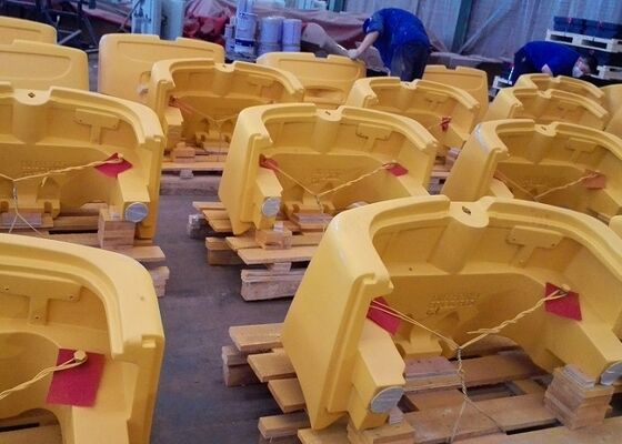 OEM Customized V-Process Sand Cast Iron Counter Weight for Engineering Equipment