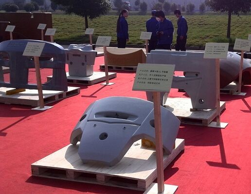 OEM Small Vacuum Casting Products For Electric Forklift With Good Surface Accurate Dimension