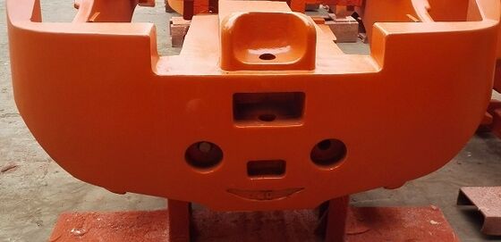 OEM High-Quality Sand Cast Iron Counter Weight 1000-2000kg For Forestry Track Harvesters