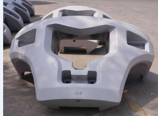 OEM High-Quality Sand Cast Iron Counter Weight 1000-2000kg For Forestry Track Harvesters