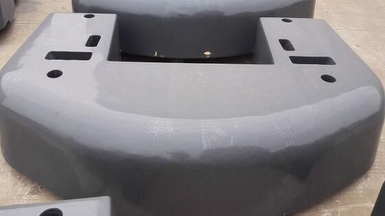 Sand Cast Ductile Iron Counterweight OEM Service for Forestry Machinery Competitive Price