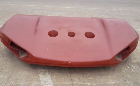 Sand Cast Iron Electric Truck Forklift Counterweight With OEM Service Shot Blast TS16949