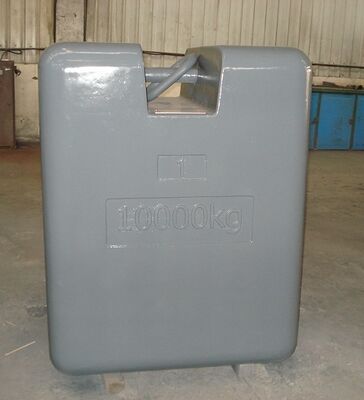 OEM High-Quality Mini Excavator Grey Iron Castings Small Counterweight With Smooth Surface