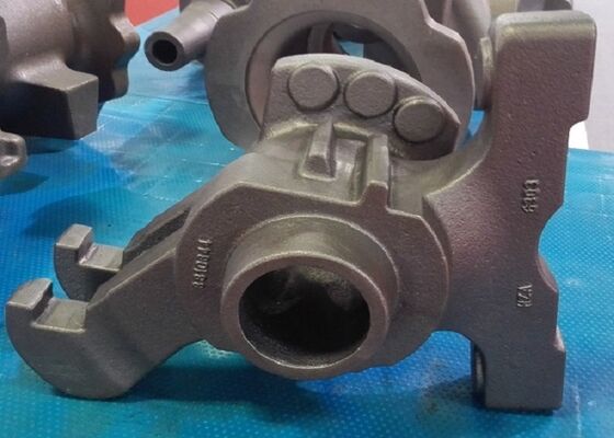 Black Color OEM High-Quality Sand Cast Iron Parts For Special Equipment Wheel Loader 32kg Weight