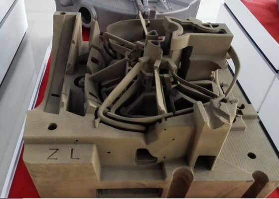 Iron / Steel Resin Sand Casting , 3D Printing Parts For Excavator
