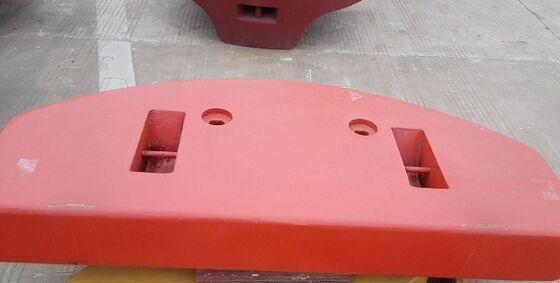 OEM High-Quality Sand Cast Iron GG150 Counterweight Parts for Construction Machinery