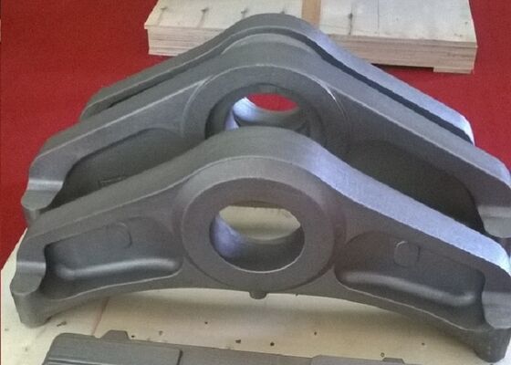 Black Color Farm Machinery Parts Link Sand Cast Ductile Iron QT550 OEM High Performance