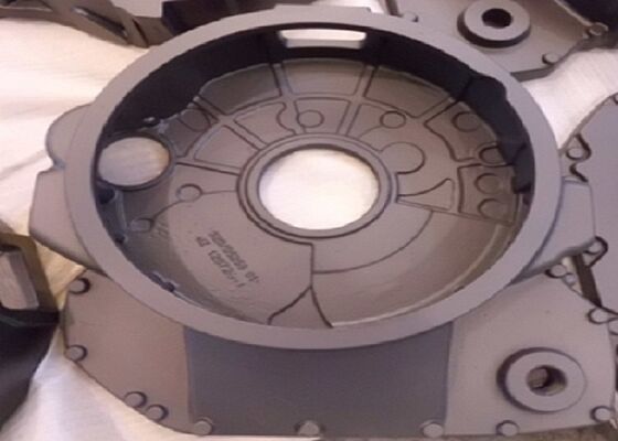 OEM Flywheel Resin Bonded Sand Casting Iron FCD550 GGG55  Material With Smooth Surface