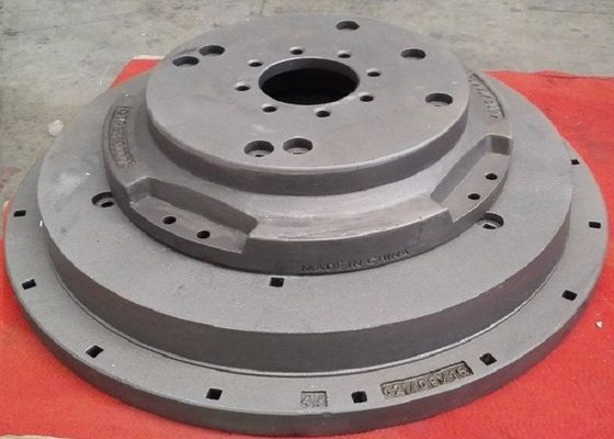 OEM 91kg Sand Cast Iron Wheels FC250 GG25 HT250 Material Without Environmental Pressure