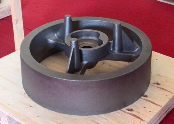 OEM Flywheel Resin Bonded Sand Casting Iron FCD550 GGG55  Material With Smooth Surface