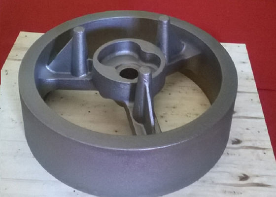 OEM Flywheel Resin Bonded Sand Casting Iron FCD550 GGG55  Material With Smooth Surface