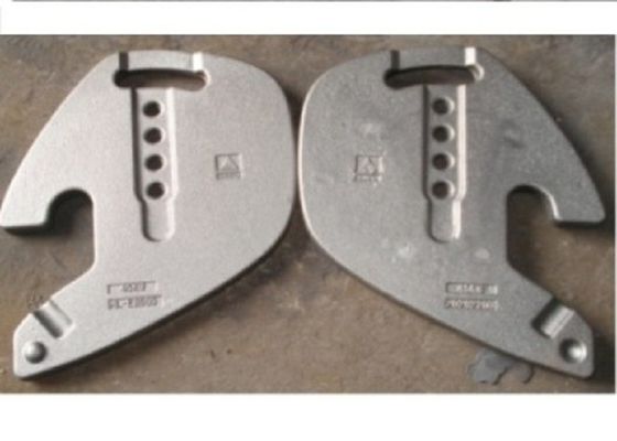 Sand Casting Iron Construction Machinery Parts Little Counterweight With Finish Painting