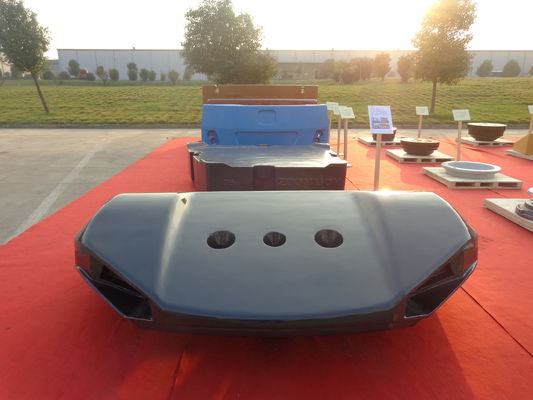 OEM Sand Cast Iron Huge Counter Weight For Aerial Work Platform and Crawler Crane