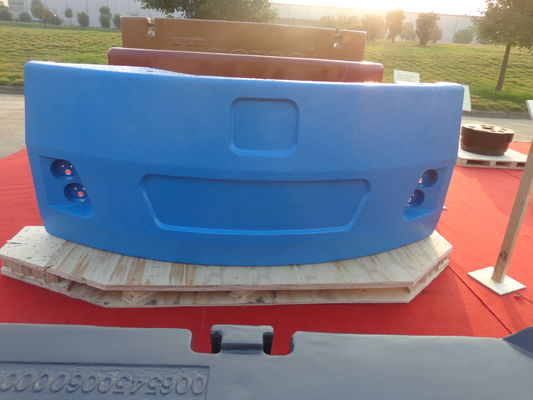OEM Cast Iron Engineering Vehicle Huge Counterweights With Finish Painting Delivery on Time