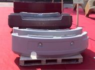 Counterweight Vacuum Casting Products  Finish Painting For Compact Excavator