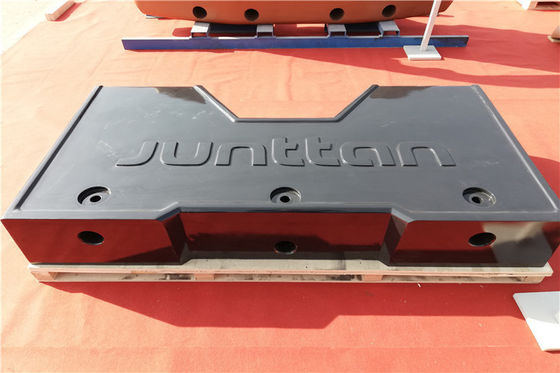 OEM High-Quality 10 Ton Crane Counterweight Finish Painting With Accurate Dimension TS16949