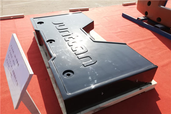 OEM High-Quality 10 Ton Crane Counterweight Finish Painting With Accurate Dimension TS16949