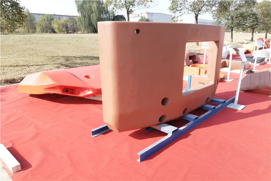 Forestry Machinery Huge Sand Cast Iron Counterweight Compact Structure OEM Service