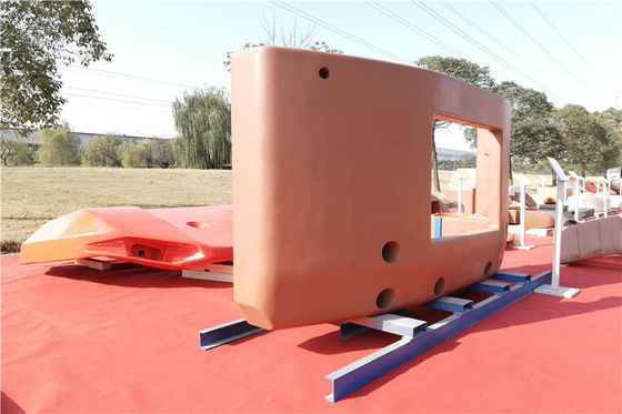 Forestry Machinery Huge Sand Cast Iron Counterweight Compact Structure OEM Service