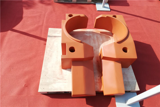 Sand Cast Iron Small Size 1 - 2 Ton Counter Weight For Electric Forklift Vacuum Process OEM Service