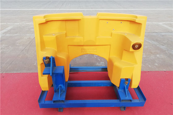 OEM Primer Coating Vacuum Casting Products Counter Weight For Electric Forklift Truck