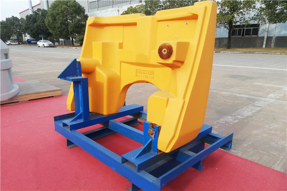 OEM Primer Coating Vacuum Casting Products Counter Weight For Electric Forklift Truck