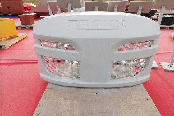 OEM Vacuum Casting Counter Weight Ductile Iron Material For Robot With Accurate Dimension