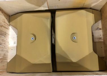 Vacuum Finish Painting Excavator GG150 Counter Weight