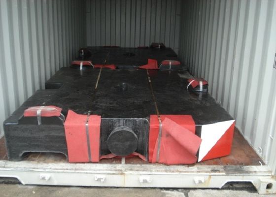OEM High-Quality Grey Iron Cast Counterweight for Industrial Machinery