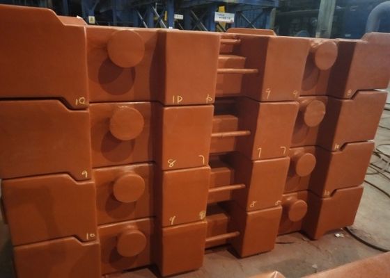 OEM High-Quality Sand Cast Iron GG250 10000kg Crane Counterweight