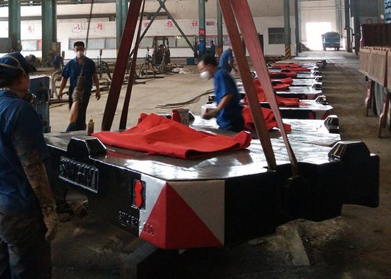OEM Customized Engineering GG150 Gray Iron 10000Kg Counter Weight for Industrial Machinery