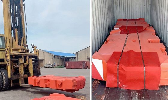 Customized Gray Iron 10000kg Sand Casting GG150 Counter Weight for Industrial Machinery