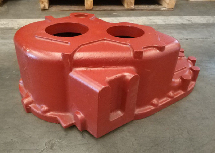 49kg Casting Small Parts , Truck Clutch Case With Smooth Surface