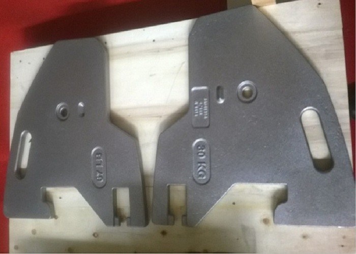 OEM High-Quality Sand Cast Iron Small Counterweight With Smooth Surface for Industrial Machinery
