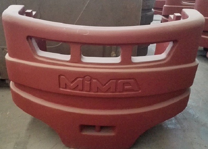 OEM High-Quality Sand Cast Iron counterweight for Construction Machinery