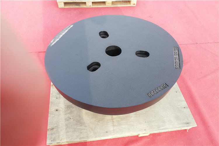 OEM High-Quality 800 Kg Sand Cast Iron Wheel Counterweight for Engineering Machinery