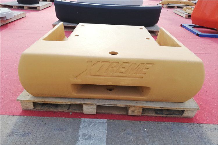 OEM Customized Sand Cast Iron Products Counter Weight For Electric Industrial Vehicles