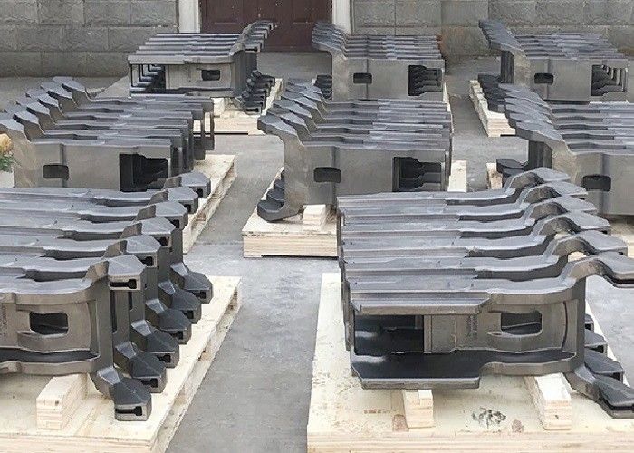 Sand Casting Frame Construction Machinery Parts With Good Surface High Safety