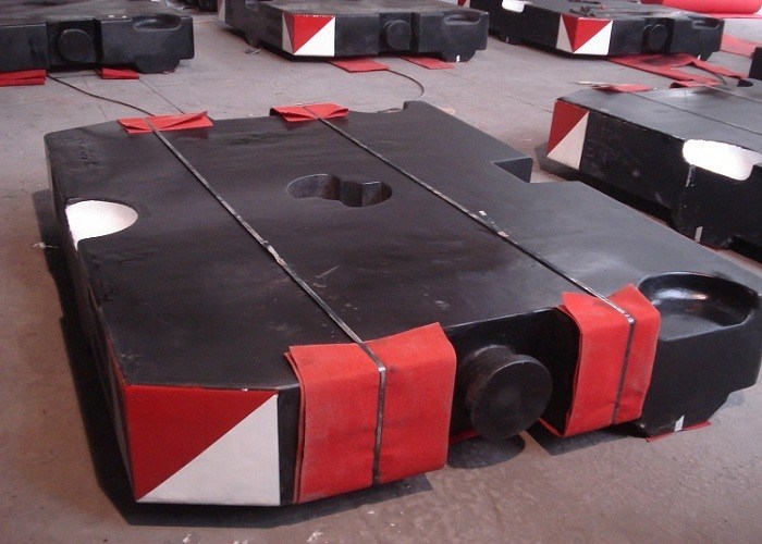 OEM High-Quality Grey Iron Cast Counterweight for Industrial Machinery