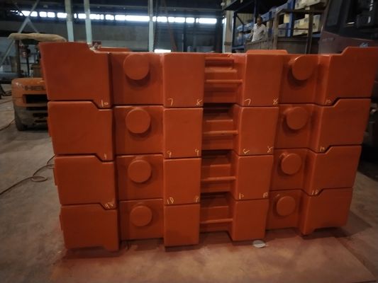 OEM High-Quality 10000kg  Sand Cast Iron Counterweight For Crane
