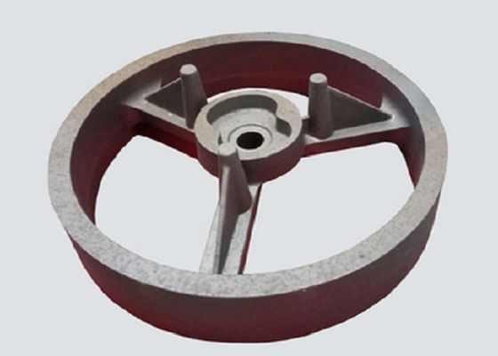 OEM Flywheel Resin Bonded Sand Casting Iron FCD550 GGG55  Material With Smooth Surface