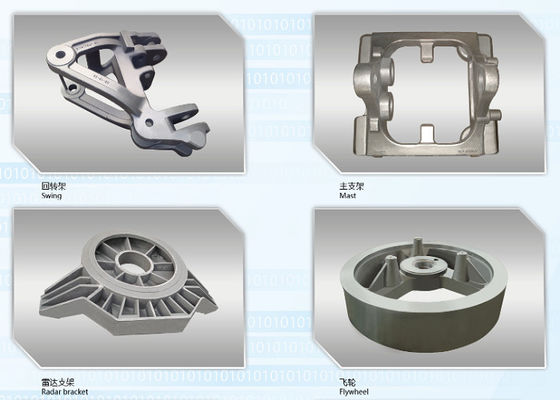 Smooth Surface Resin Sand Casting For Agricultural Machinery ISO Certificate