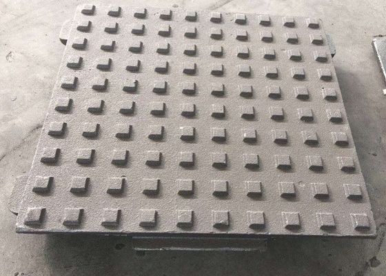 IATF16949 OEM High-Quality Sand Cast Iron GG20 HT200 Floor Tile Parts for Industry Usage
